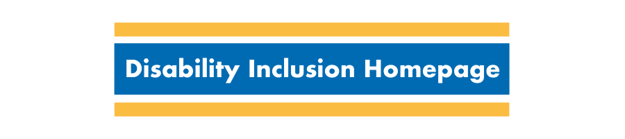 Disability Inclusion Homepage