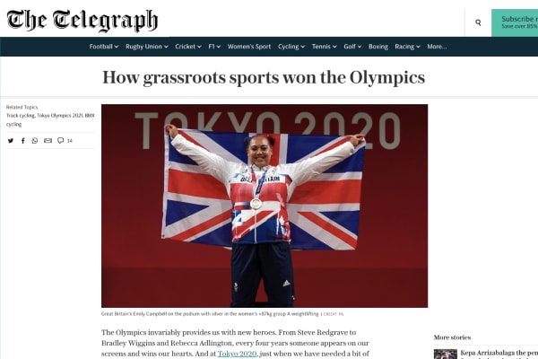 How grassroots sports won the Olympics
