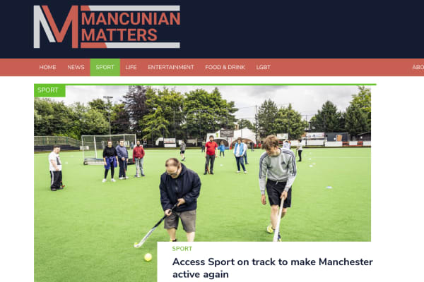 Mancunian Matters Visit Access Sport Manchester